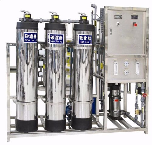 025th小型工厂饮用水处理设备工业反渗透纯水设备